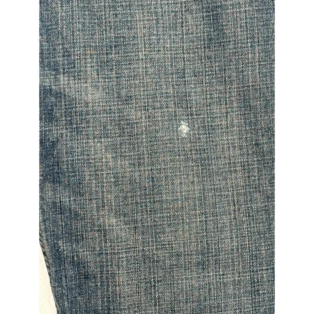 Levi's 505 Jeans Mens 36x29 Regular Fit Straight Leg Blue Denim Distressed - Picture 4 of 8